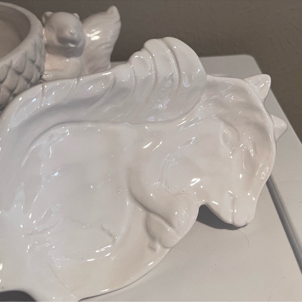 White Ceramic Kitchen Accessories Set - Picture 4 of 8